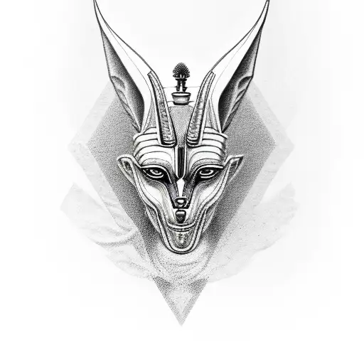Anubis Gemini scarabée  tattoo design idea