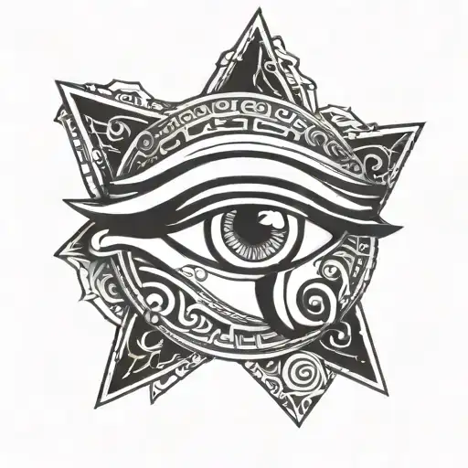 Eye of Horus tattoo design idea