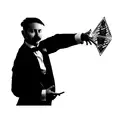 a magician tattoo design idea