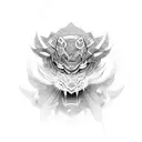 satoru gojo tattoo design idea