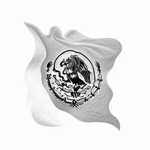 Martinez,Mexican flag,Texas Flag,Dust Devil,Rio grande river tattoo design idea