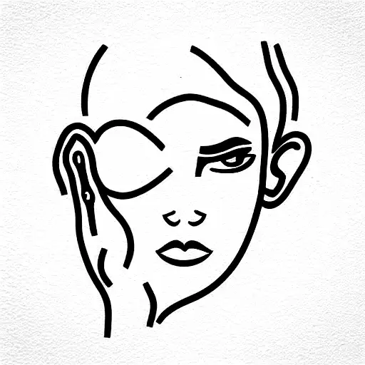 boxer woman  tattoo design idea