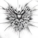 Phoenix tattoo design idea
