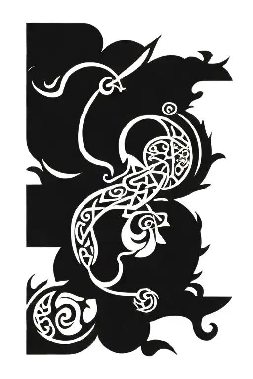 Gaelic tattoo design idea