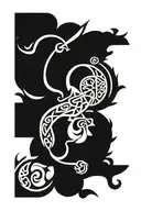 Gaelic tattoo design idea