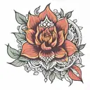 Kritika nakshatra tattoo design idea