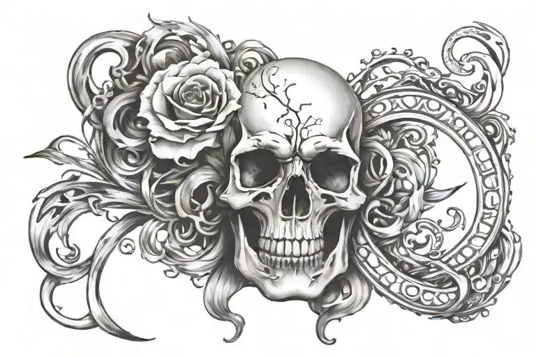 power fame unity strength tattoo design idea