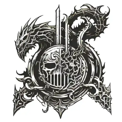 Dark Sign from Dark Souls tattoo design idea
