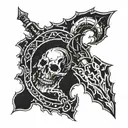 Dark Sign from Dark Souls tattoo design idea