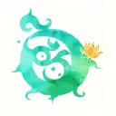 Hindu Muslim Cristian and Chinese religion symbol in to one symbol tattoo tattoo design idea