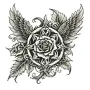 affliction tattoo design idea