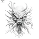 Demogorgon  tattoo design idea