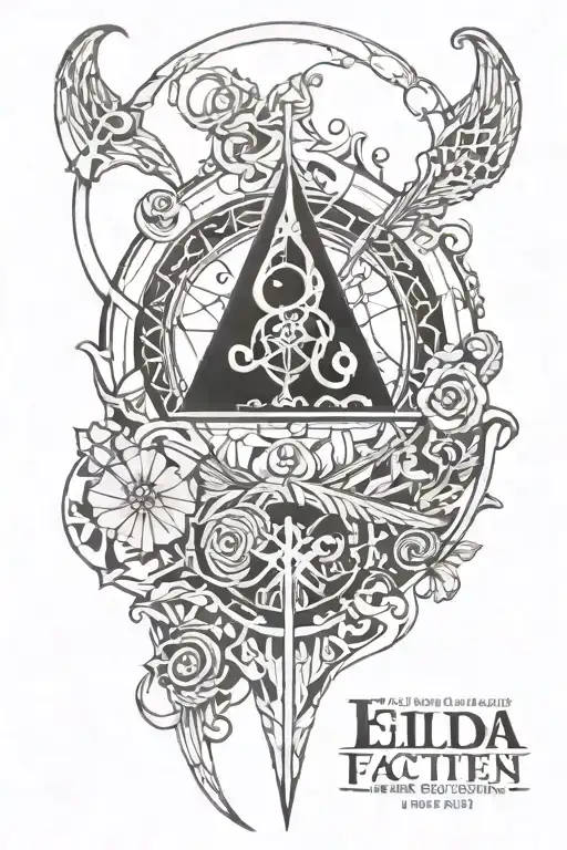 harry potter, zelda, percy jackson, hunger games supernatural, minecraft tattoo design idea