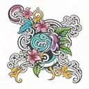 Hawaii tattoo design idea