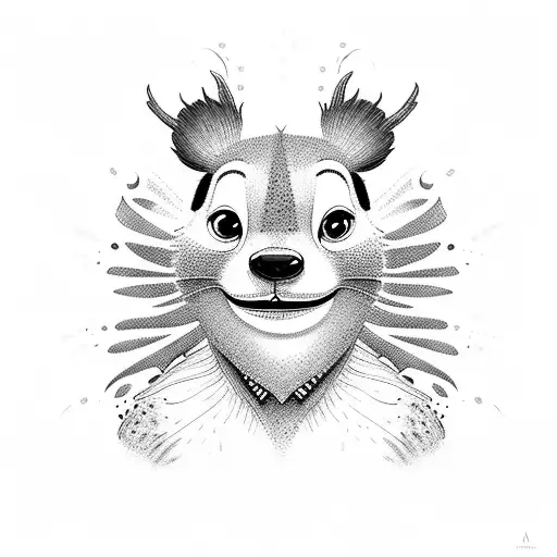 Timon, Matrix tattoo design idea