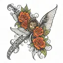 name Dylan tattoo design idea