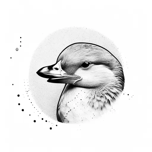 pato tattoo design idea