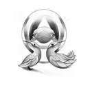 pato tattoo design idea