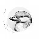 pato tattoo design idea