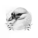 pato tattoo design idea