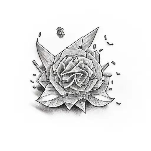 word mob tattoo design idea