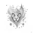 christmas tattoo design idea