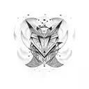 gemini tattoo design idea