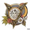 Sleep token euclid tattoo design idea