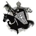 catholic Irish polish hussar tattoo design idea