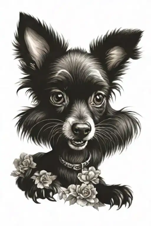 Bonnie and clude tattoo design idea