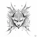 Supernatural tattoo design idea