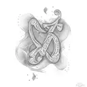Letter joy tattoo design idea