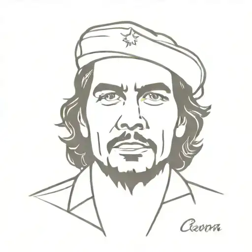 Che Guevara tattoo design idea