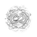 Minimal piece for forearm which has significance to believe, trust and love and a letter s to present a close one i have tattoo design idea