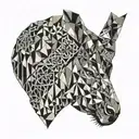 overthinking, animal, brain , heart, life ,worth, fuck tattoo design idea