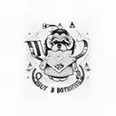 Letter Y, Letter C, Beach, Poker, Borussia Dortmund tattoo design idea