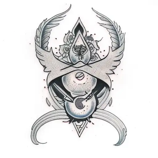 lilith tattoo design idea