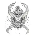 lilith tattoo design idea