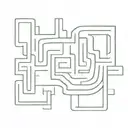 Blocked Labyrinth: A labyrinth with blocked exits could represent the feeling of being trapped in a predetermined destin tattoo design idea
