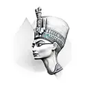 Nefertiti tattoo design idea