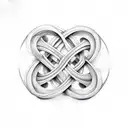 Infinity Symbol tattoo design idea