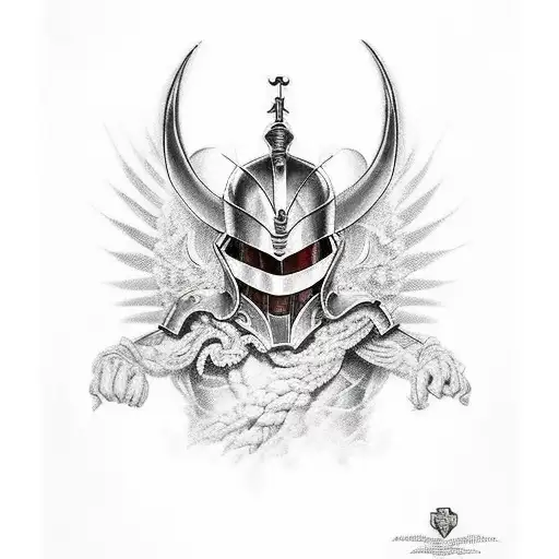  Put on the whole armour of God, that ye may be able to stand against the wiles of the devil. tattoo design idea