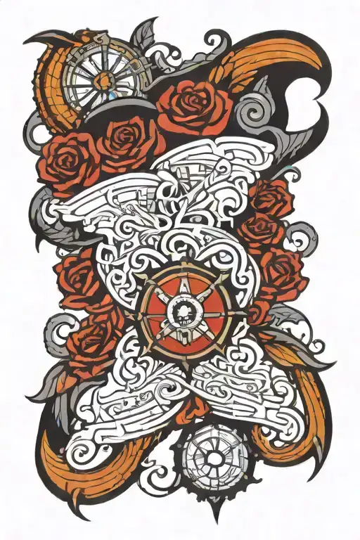 Manchester Industrial Revolution  tattoo design idea