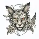 Tramp S A N tattoo design idea