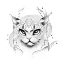 persian tattoo design idea