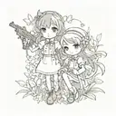 Annie Natasha tattoo design idea