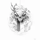 risk rich tattoo design idea