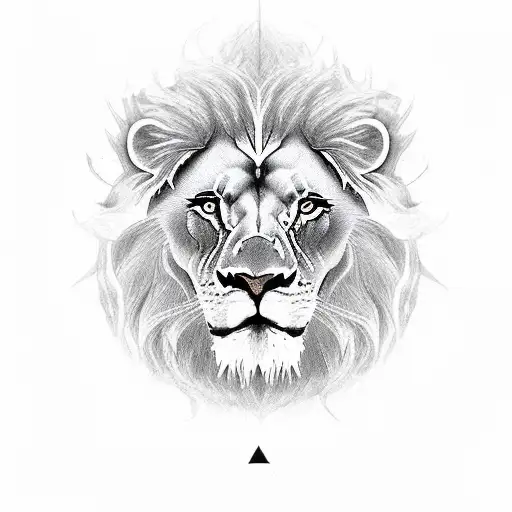 Lion,Tarot,Demon,Space tattoo design idea