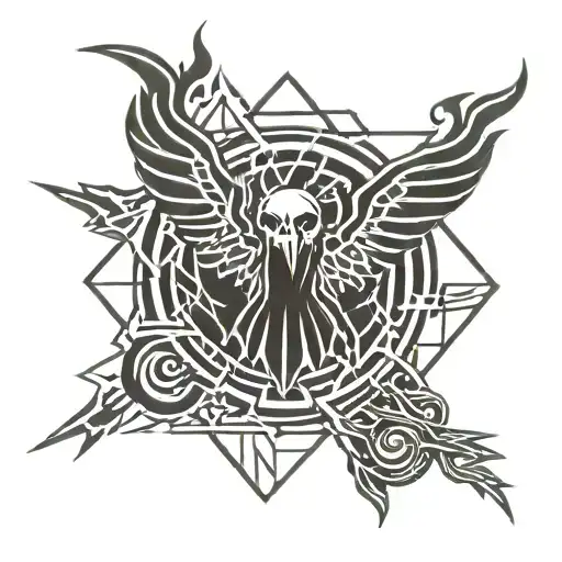 The offspring band logo tattoo design idea