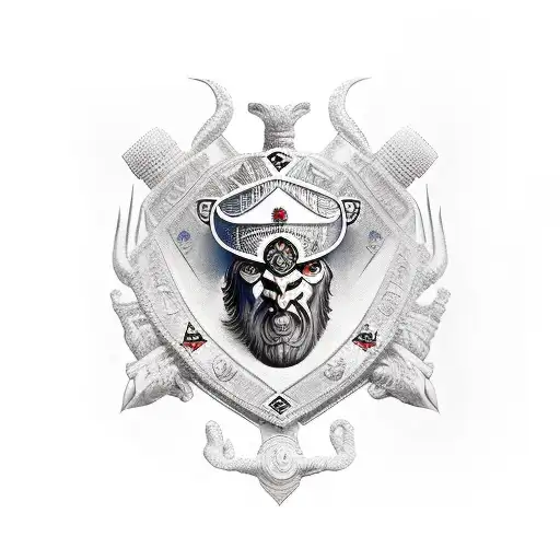 skanderbeg tattoo design idea